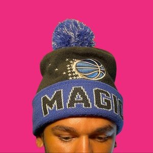 NBA Hardwood Classics Adult One Size Vintage Orlando Magic Logo Beanie